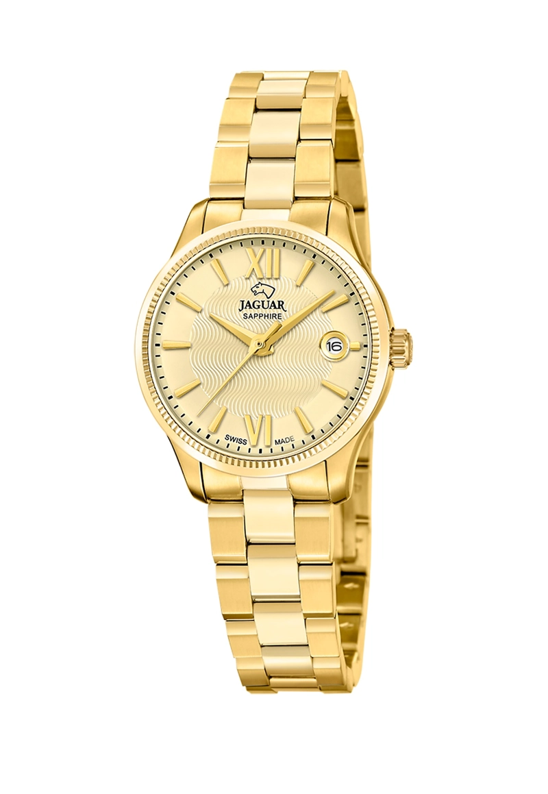 RELOJ J1047/B JAGUAR SWISS DORADO MUJER ACAMAR (AY-KUH-MAR) - 1