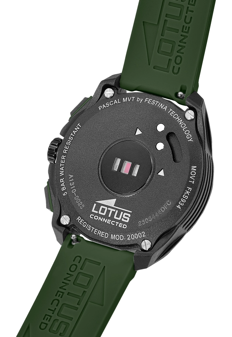 RELOJ 20002/7 LOTUS VERDE HOMBRE CONNECTED FULL D - 3