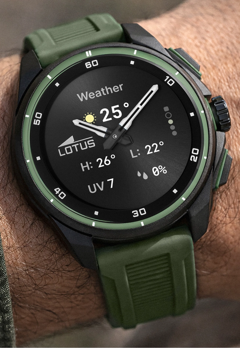 RELOJ 20002/7 LOTUS VERDE HOMBRE CONNECTED FULL D - 4
