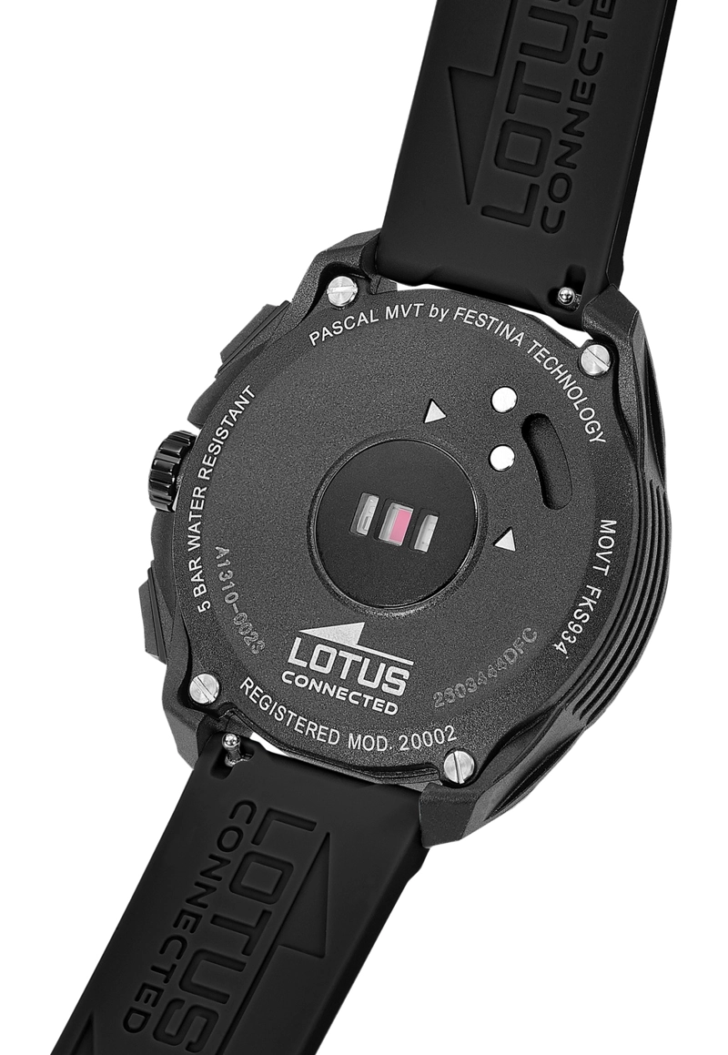 RELOJ 20002/8 LOTUS NEGRO HOMBRE CONNECTED FULL D - 3
