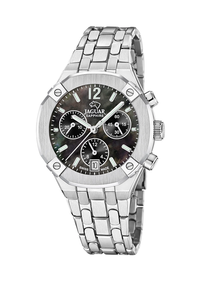 RELOJ J1053/6 JAGUAR SWISS NEGRO MUJER DIPLOMATIC - 1