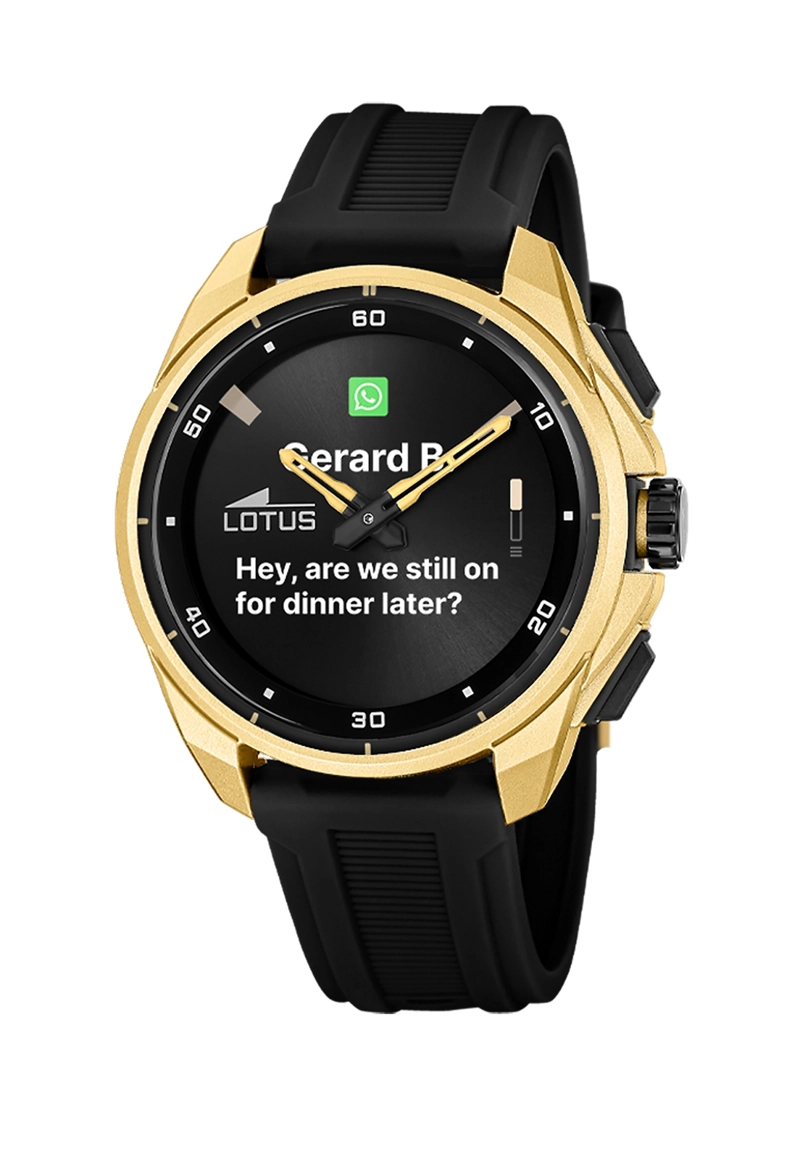 RELOJ 20002/5 LOTUS NEGRO HOMBRE CONNECTED FULL D - 1