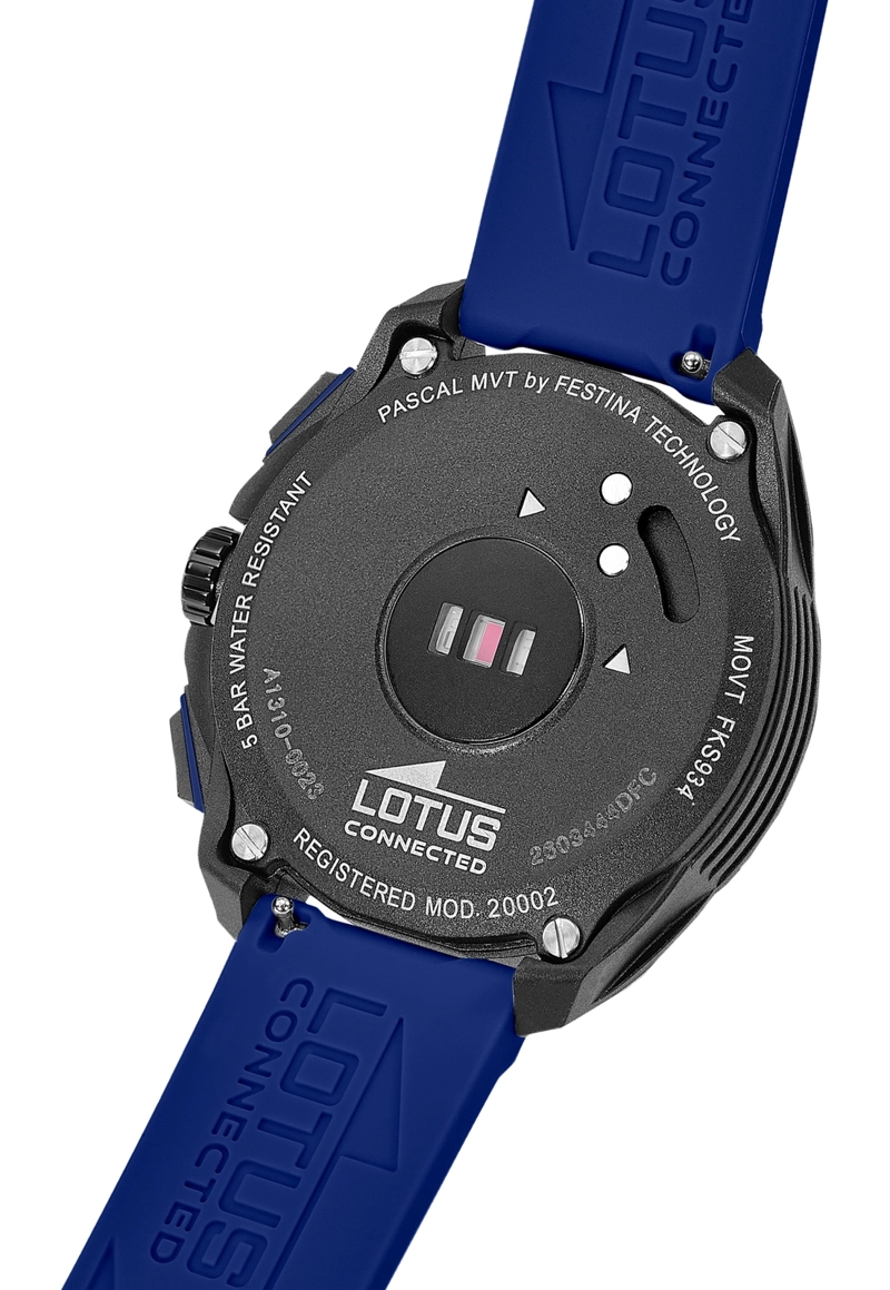 RELOJ 20002/6 LOTUS AZUL HOMBRE CONNECTED FULL D - 3