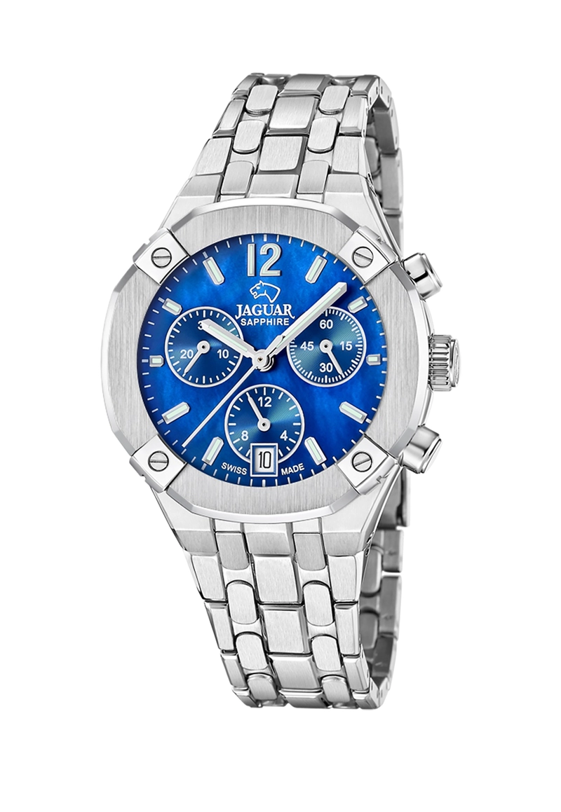 RELOJ J1053/5 JAGUAR SWISS AZUL MUJER DIPLOMATIC - 1