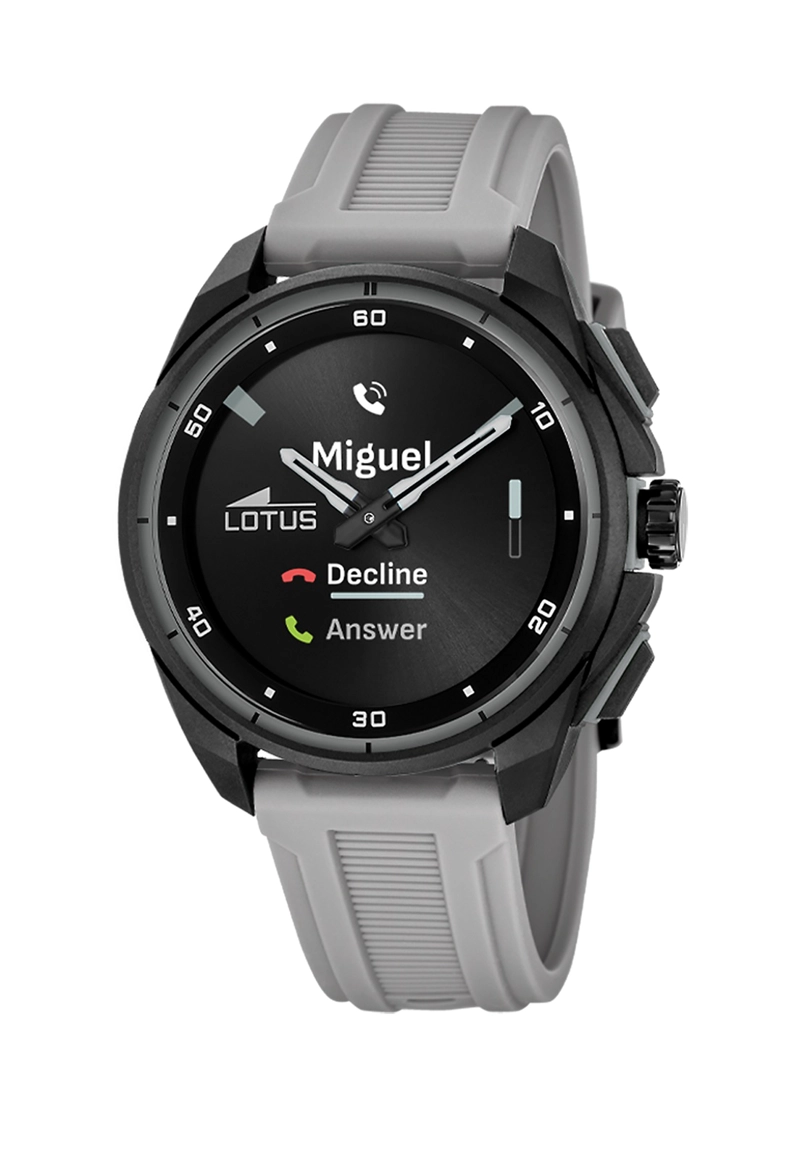 RELOJ 20002/1 LOTUS NEGRO HOMBRE CONNECTED FULL D - 1
