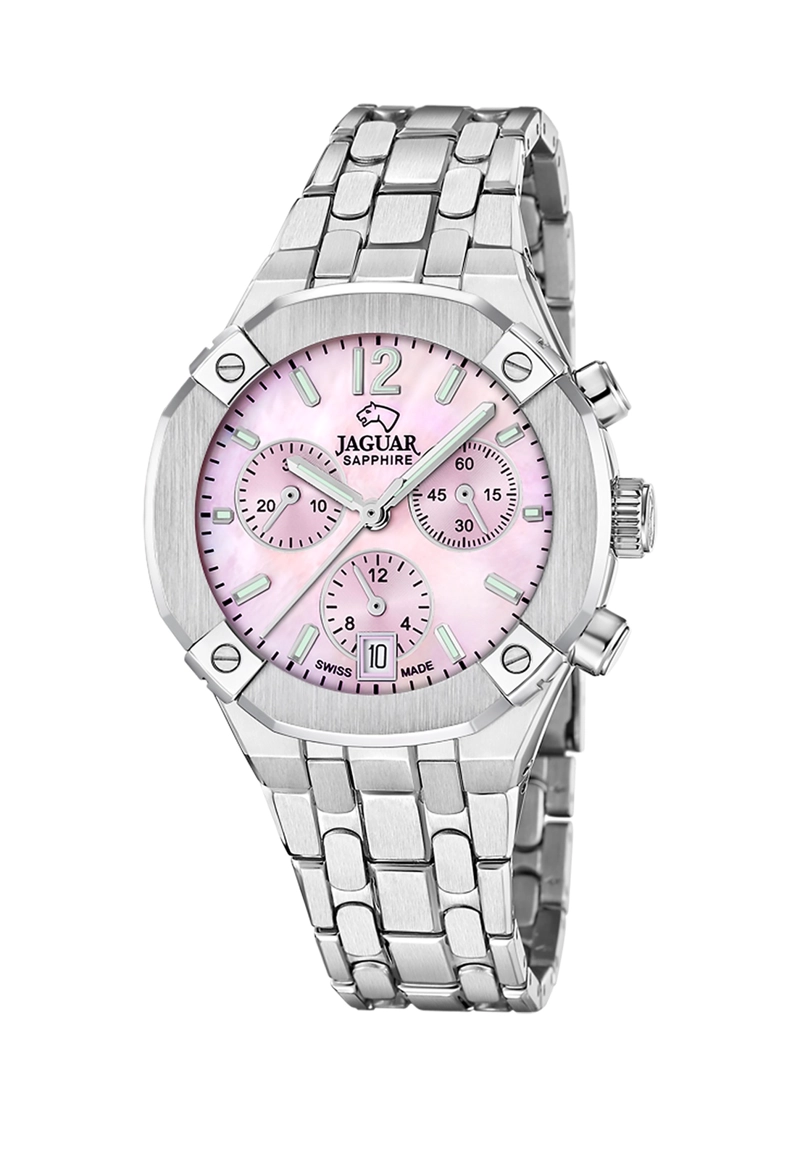 RELOJ J1053/3 JAGUAR SWISS ROSA MUJER DIPLOMATIC - 1
