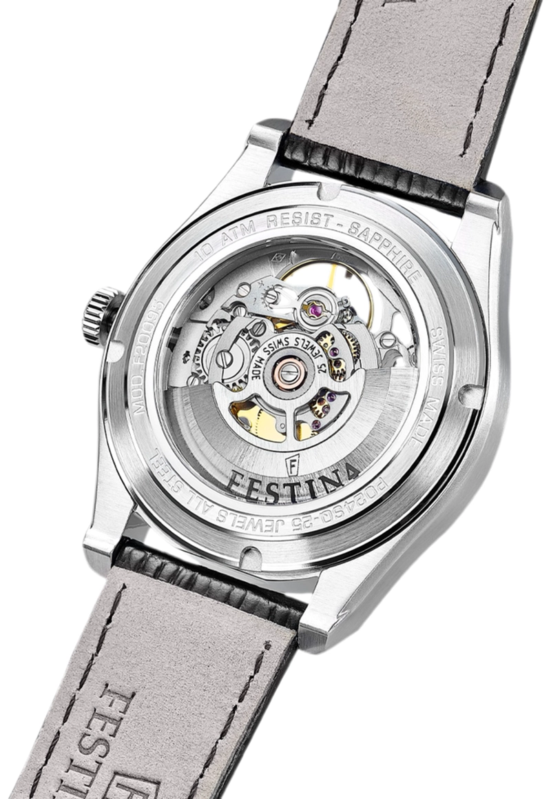 RELOJ F20095/4 FESTINA SWISS ROJO HOMBRE AUTOMATICO - 3