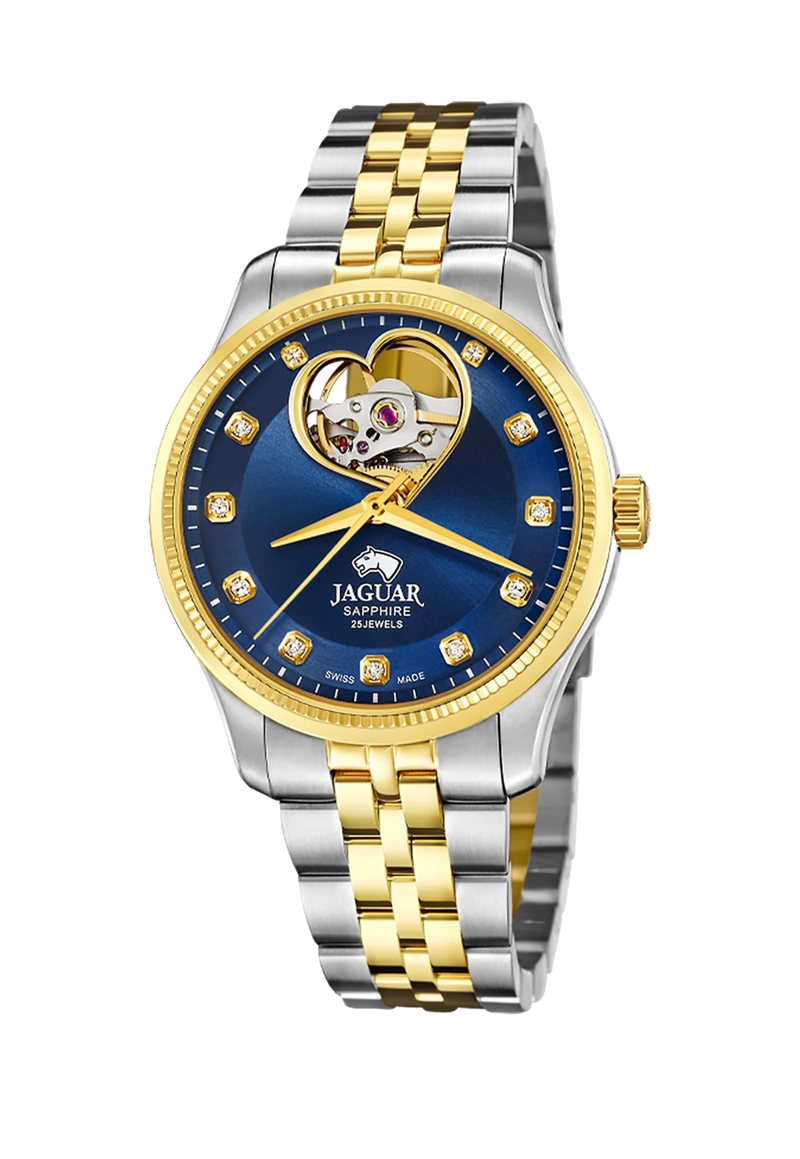 RELOJ J995/6 JAGUAR SWISS AZUL MUJER AUTOMATICO - 1
