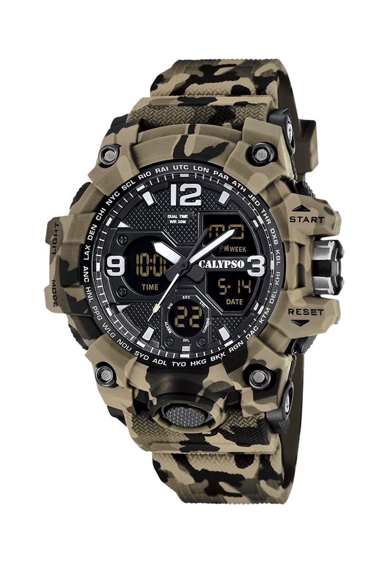 RELOJ K5855/1 CALYPSO MARRON HOMBRE X- TREM - 1