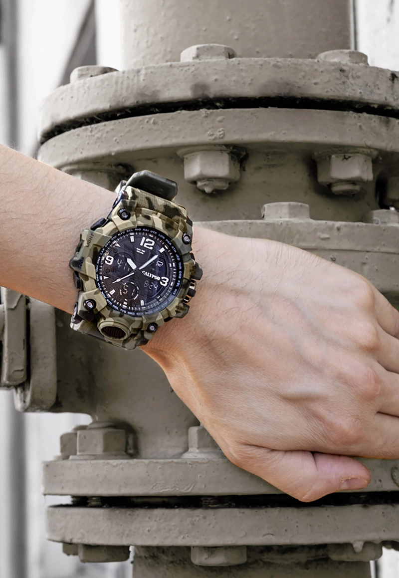 RELOJ K5855/1 CALYPSO MARRON HOMBRE X- TREM - 2