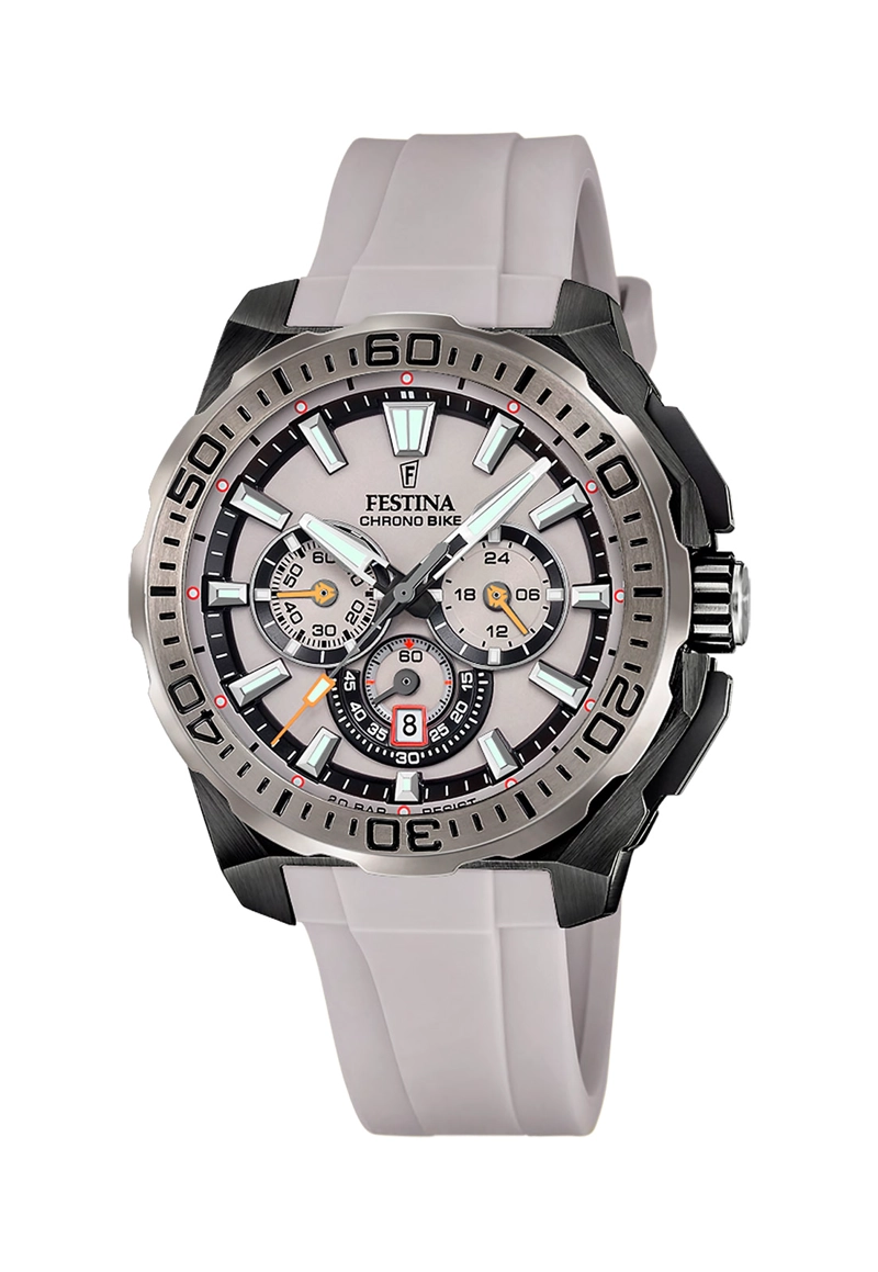RELOJ F20726/1 FESTINA MARRON HOMBRE CHRONO BIKE - 1