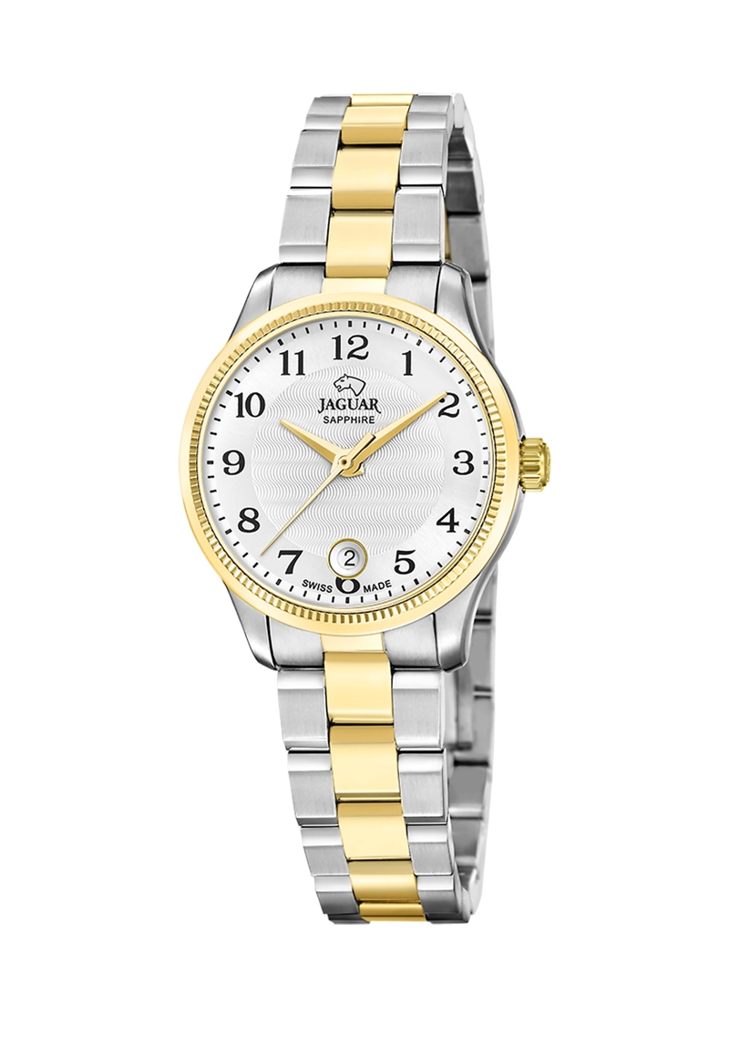 RELOJ J1059/1 JAGUAR SWISS PLATEADO MUJER - 1