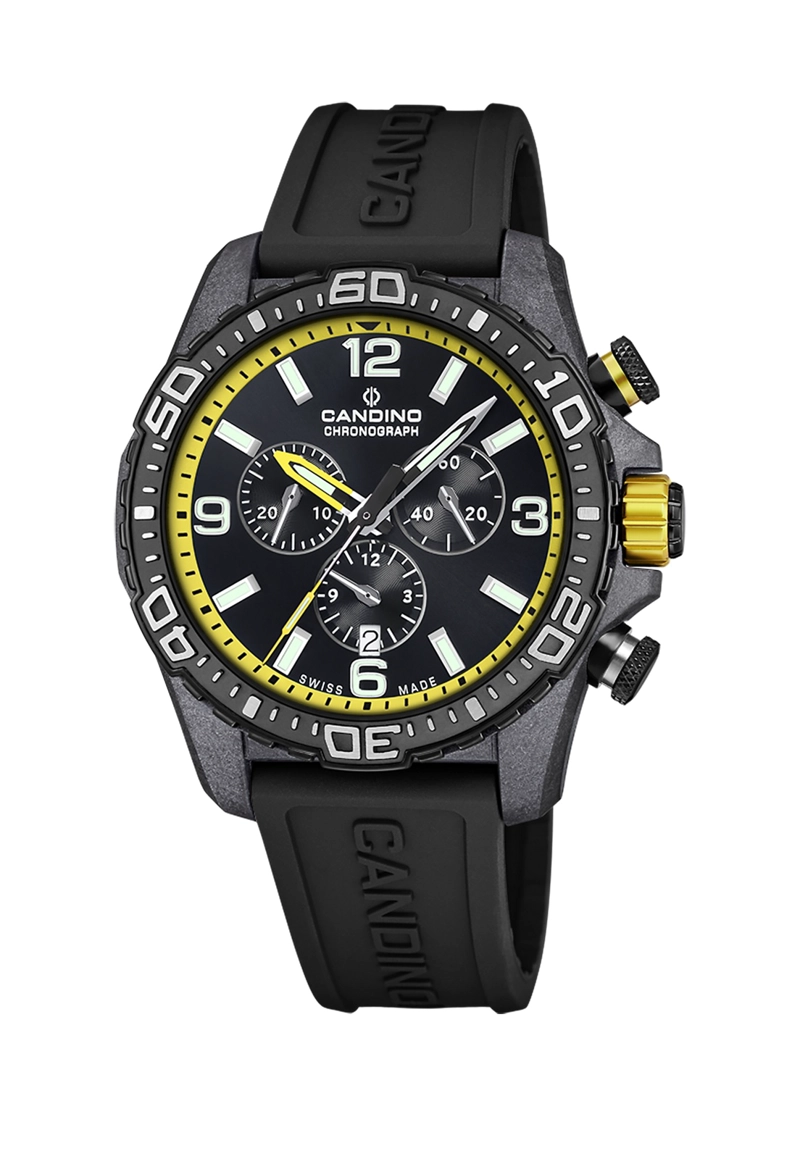 RELOJ C4779/9 CANDINO SWISS NEGRO HOMBRE GENTS CLASSIC - 1