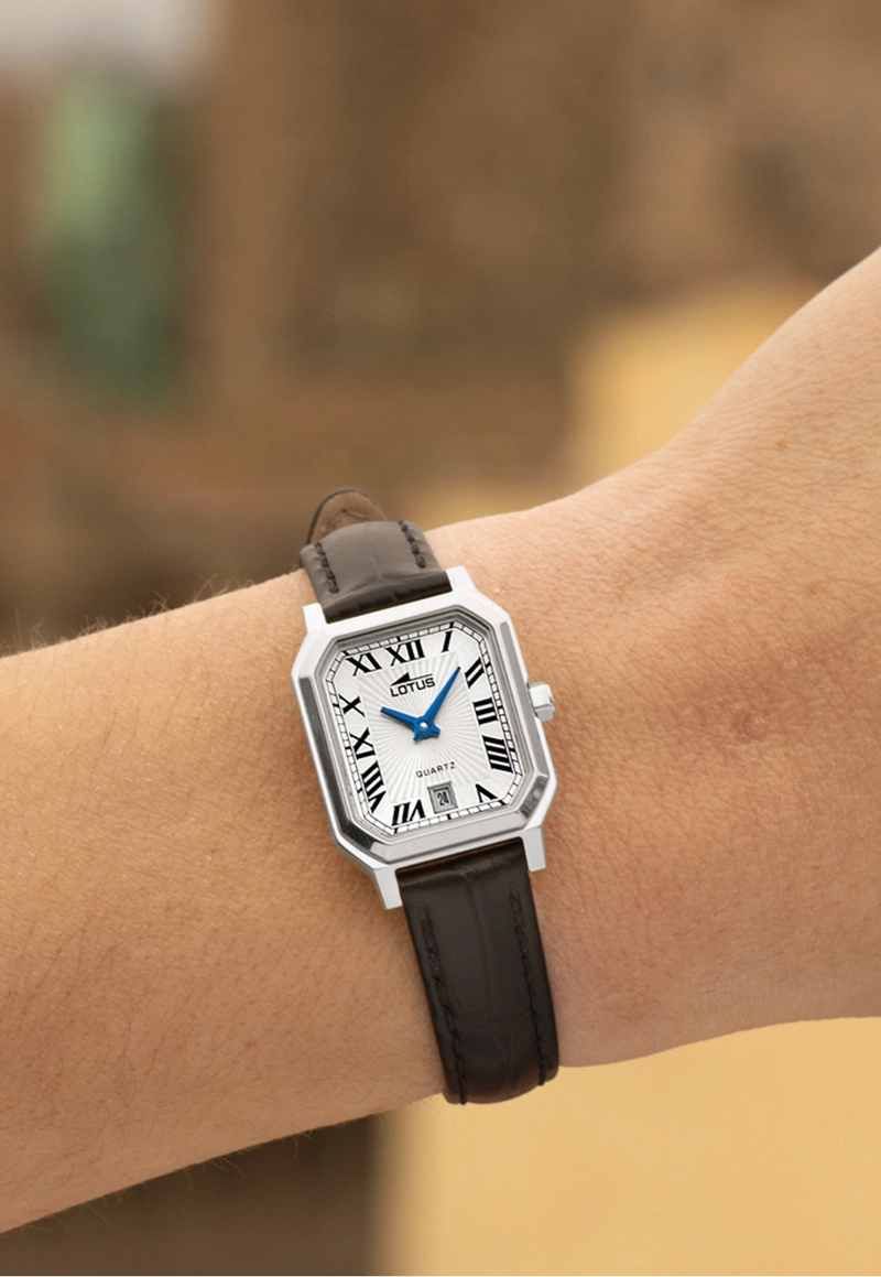 RELOJ 19082/1 LOTUS PLATEADO MUJER - 5