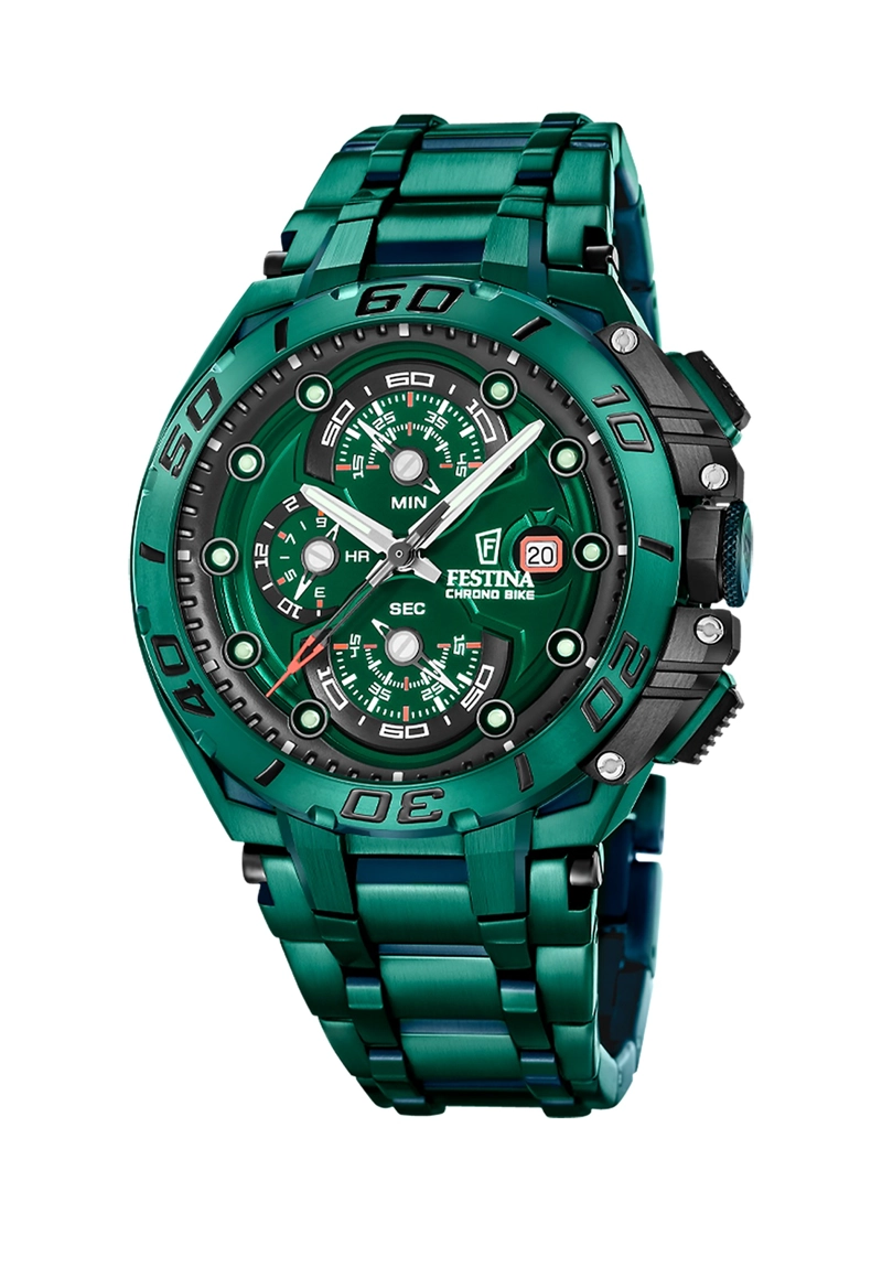 RELOJ F20758/1 FESTINA VERDE HOMBRE - 1