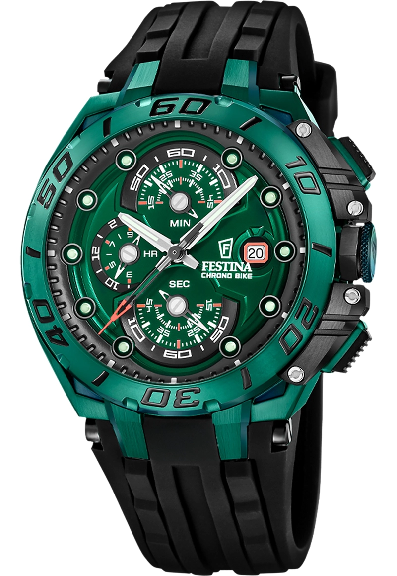 RELOJ F20758/1 FESTINA VERDE HOMBRE - 5