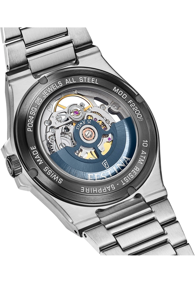 RELOJ F22008/1 FESTINA SWISS PLATEADO HOMBRE - 4