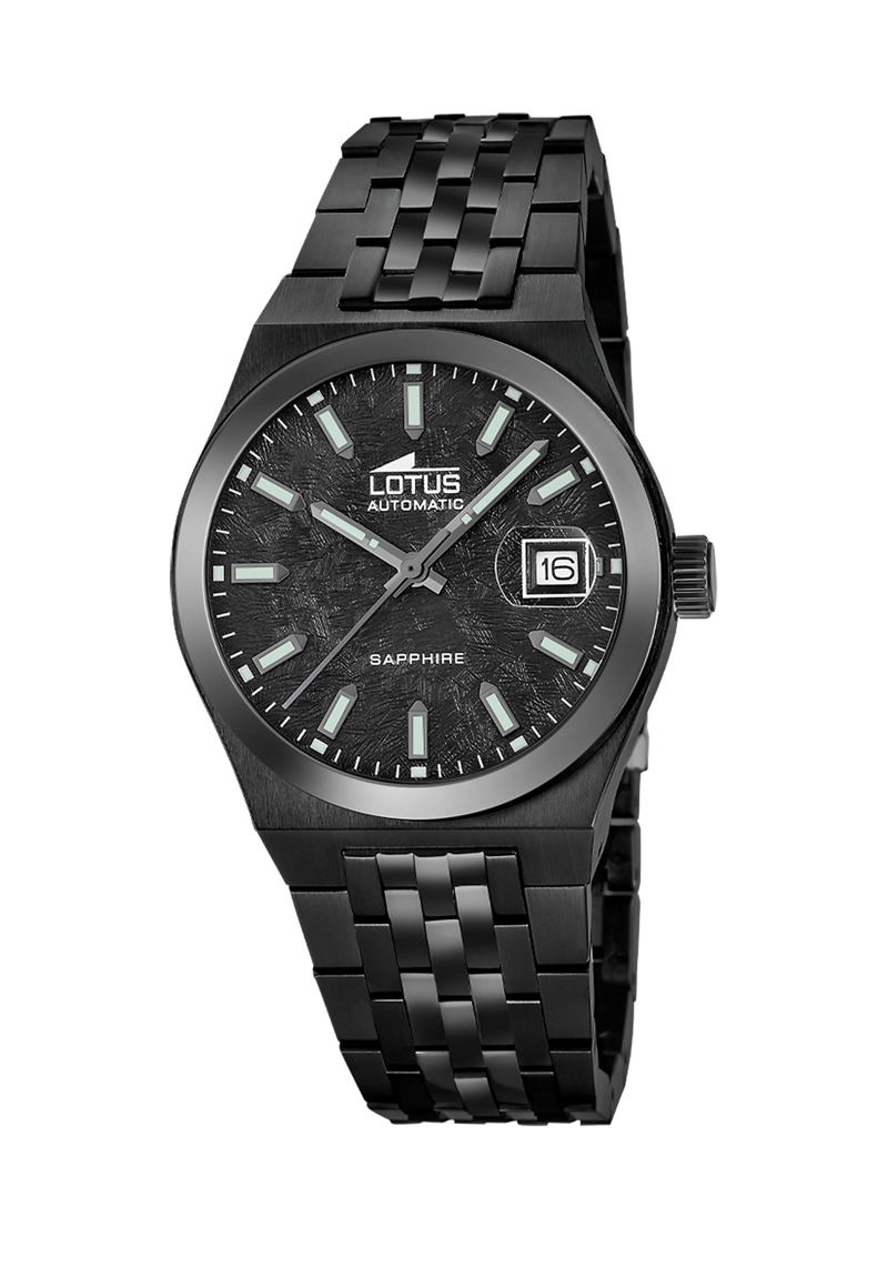 RELOJ 19104/1 LOTUS NEGRO MUJER - 1