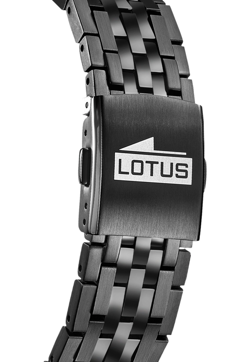 RELOJ 19104/1 LOTUS NEGRO MUJER - 2