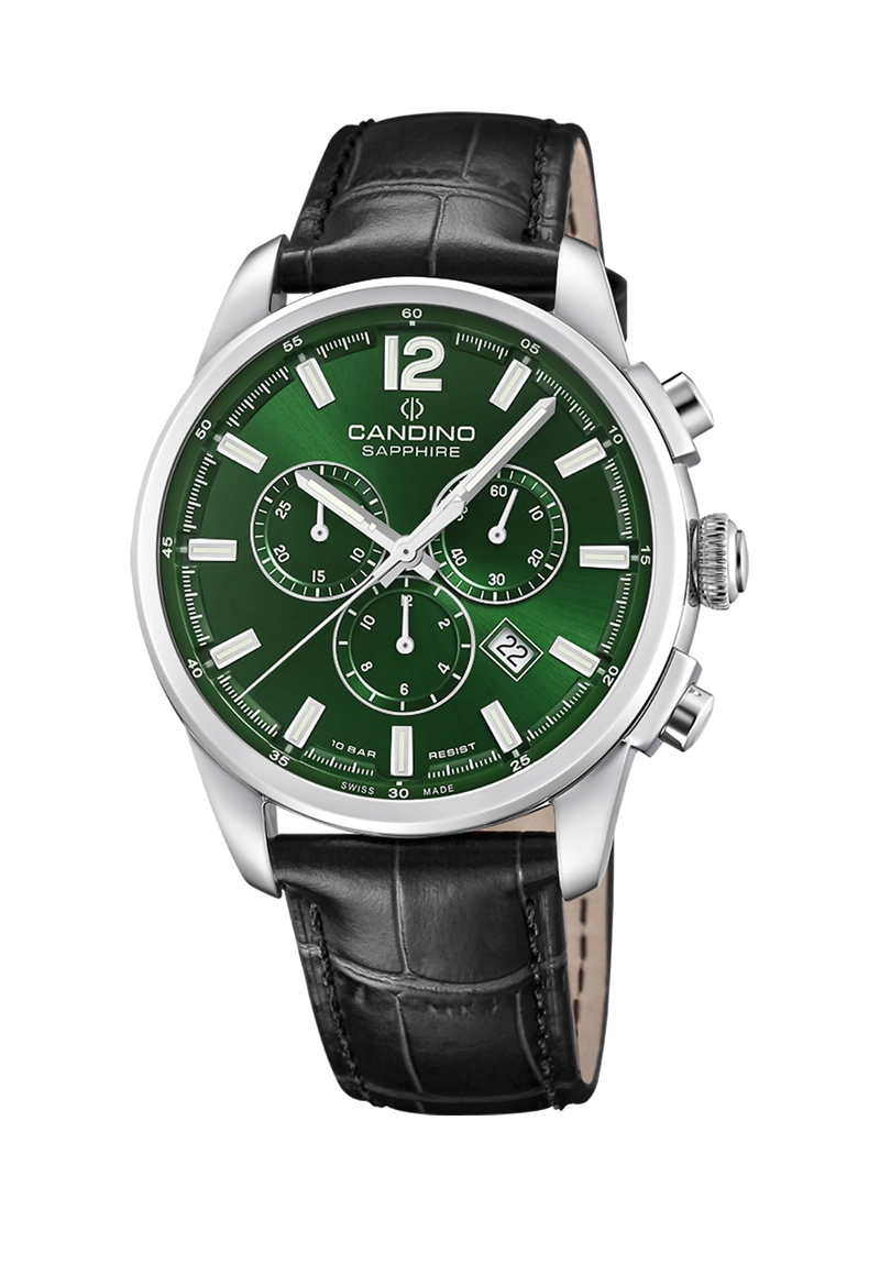 RELOJ C4745/8 CANDINO SWISS VERDE HOMBRE GENTS CLASSIC - 1