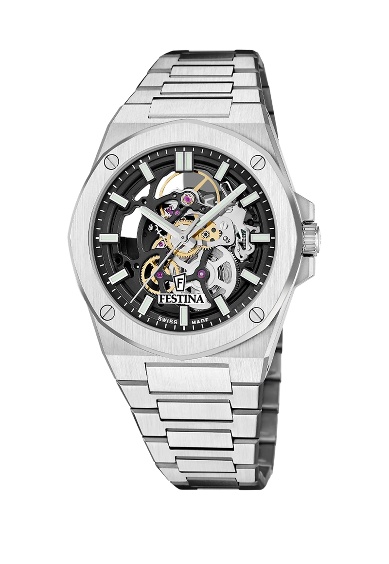 RELOJ F22006/4 FESTINA SWISS NEGRO HOMBRE - 1