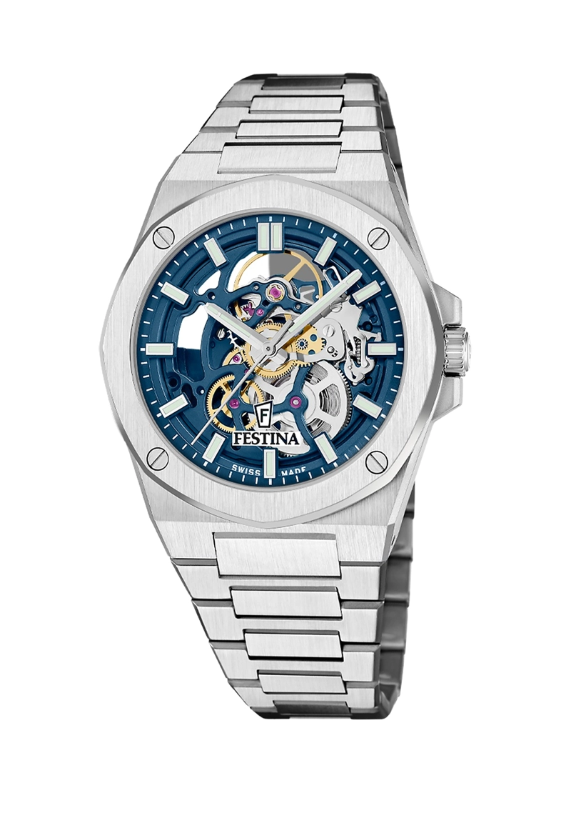 RELOJ F22006/2 FESTINA SWISS AZUL HOMBRE - 1