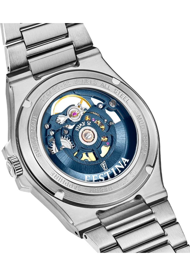 RELOJ F22006/2 FESTINA SWISS AZUL HOMBRE - 4