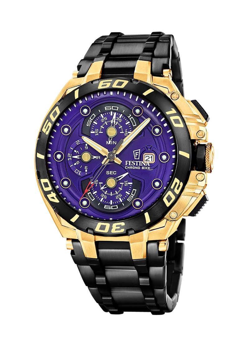 RELOJ F20781/GA FESTINA MORADO HOMBRE - 1