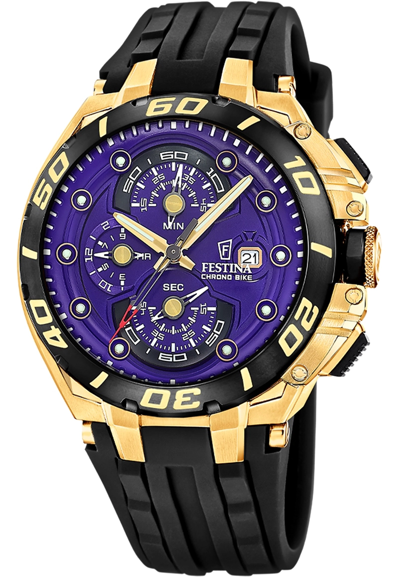RELOJ F20781/GA FESTINA MORADO HOMBRE - 5