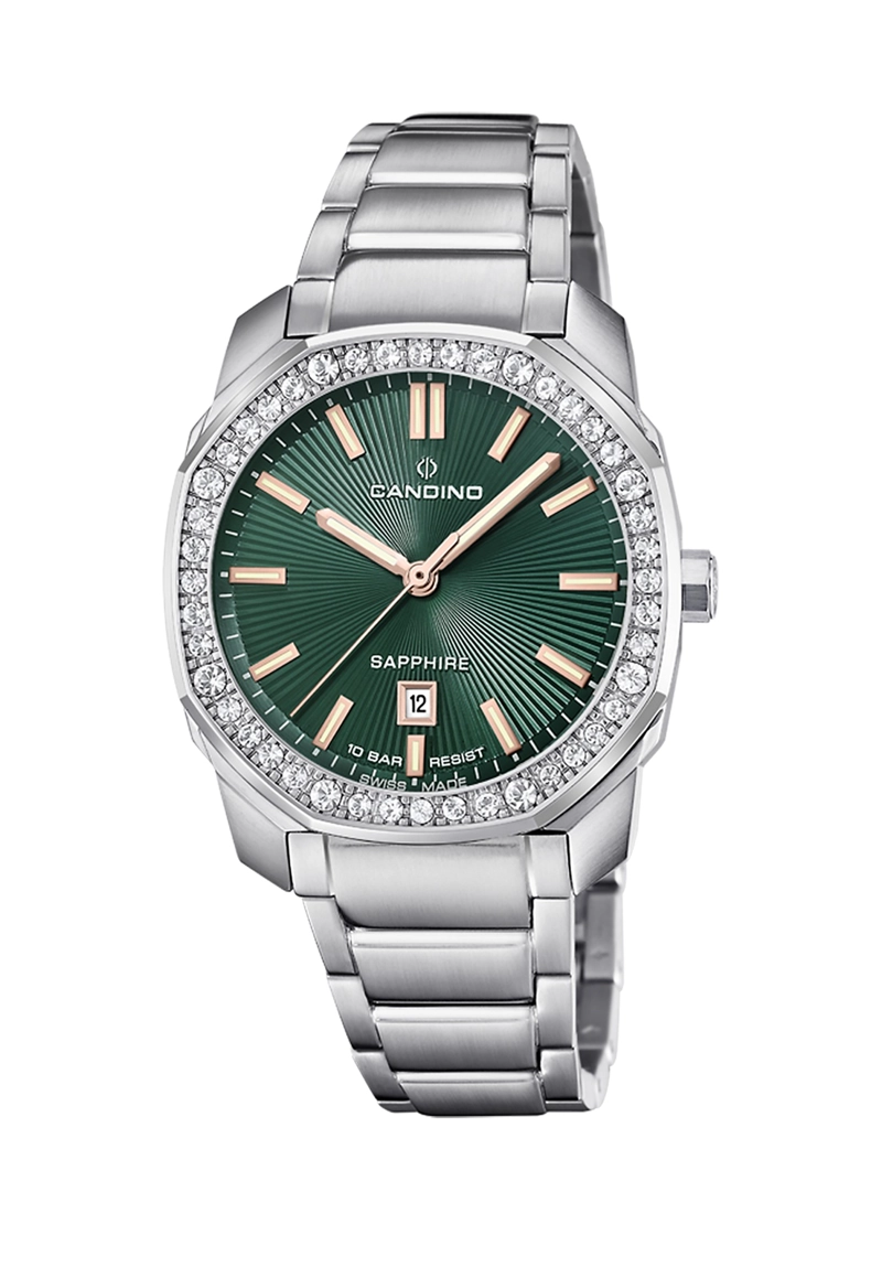 RELOJ C4756/B CANDINO SWISS VERDE MUJER COUPLE SPORT - 1