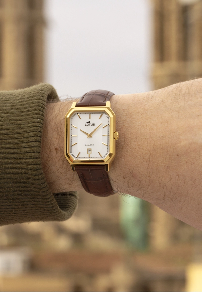 RELOJ 19081/2 LOTUS GRIS HOMBRE - 5