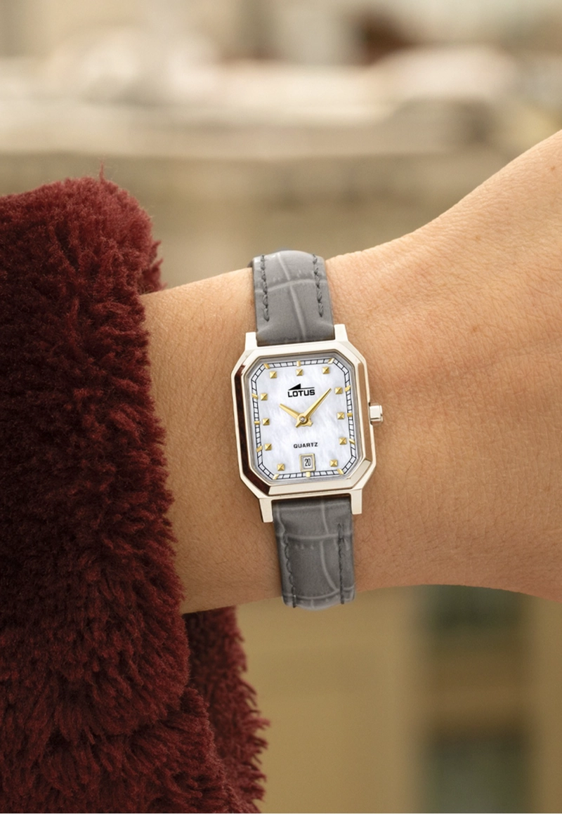 RELOJ 19082/2 LOTUS BLANCO MUJER - 5