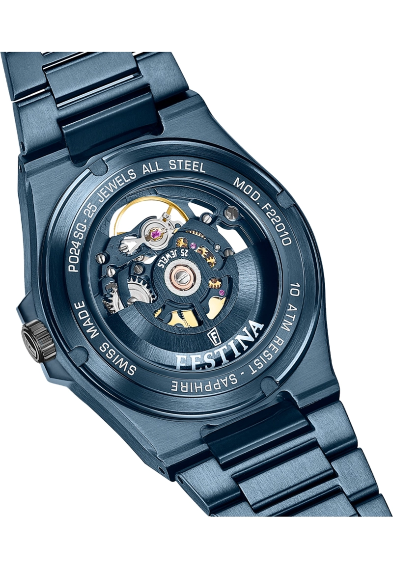 RELOJ F22010/1 FESTINA SWISS AZUL HOMBRE - 4