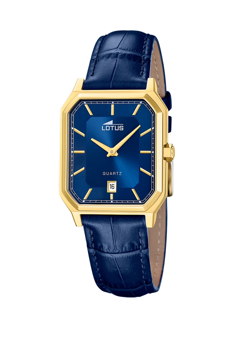 RELOJ 19081/4 LOTUS AZUL HOMBRE - 1