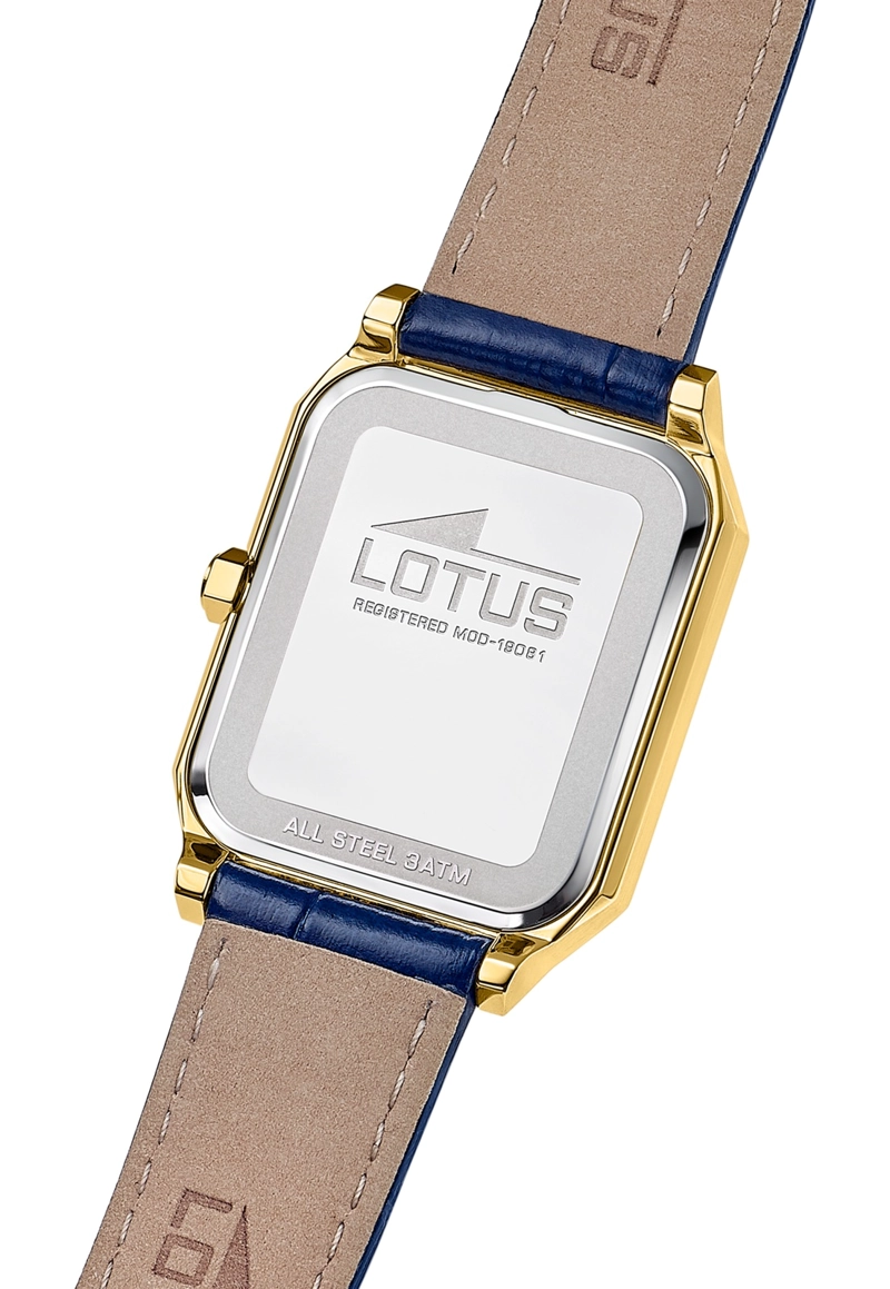 RELOJ 19081/4 LOTUS AZUL HOMBRE - 4