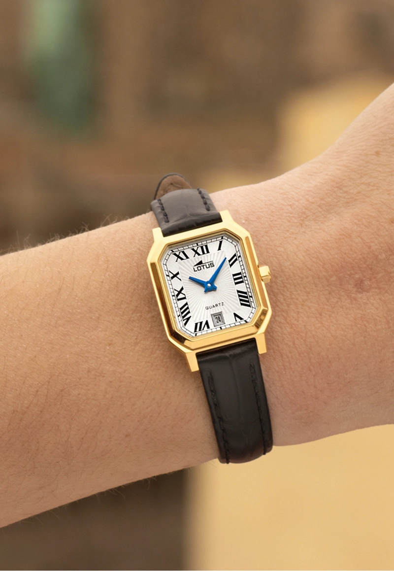 RELOJ 19083/1 LOTUS PLATEADO MUJER - 5