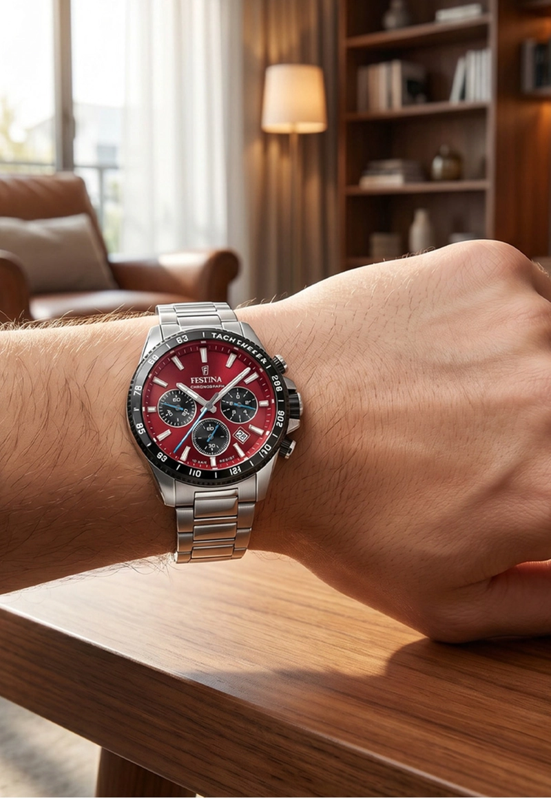 RELOJ F20560/7 FESTINA ROJO HOMBRE TIMELESS CHRONOGRAPH - 2