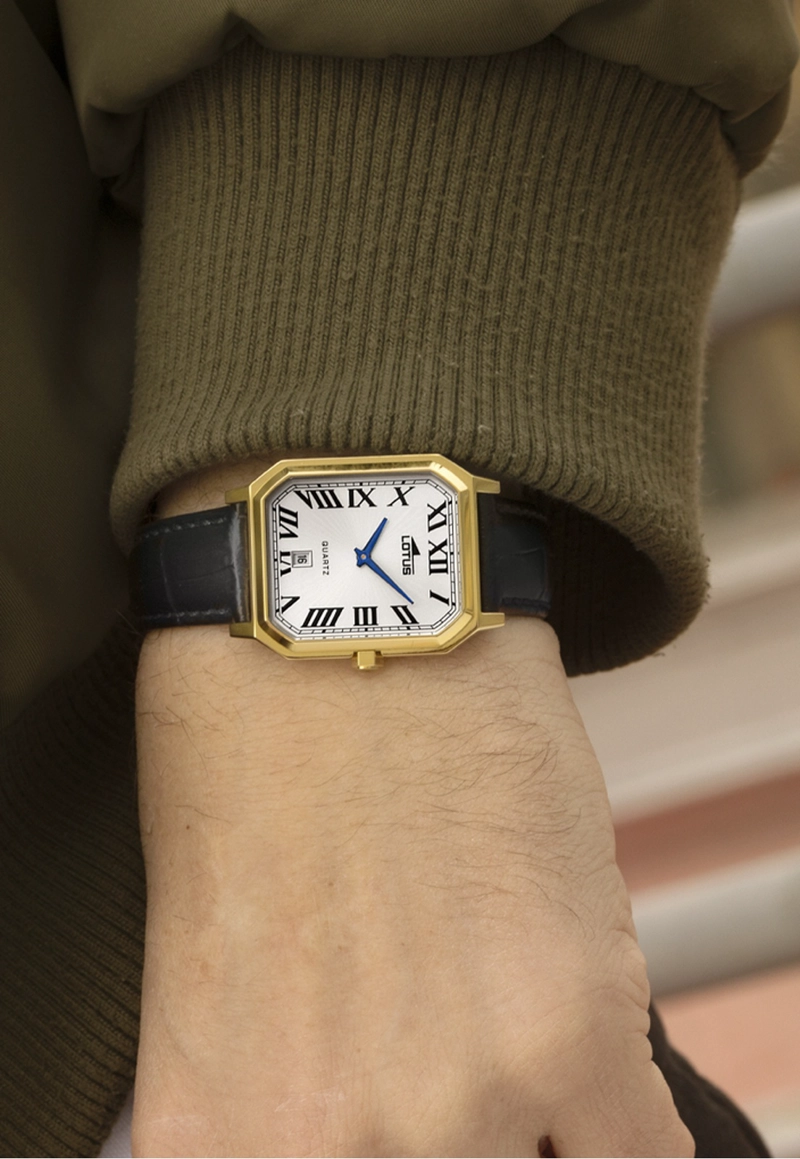 RELOJ 19081/1 LOTUS PLATEADO HOMBRE - 5