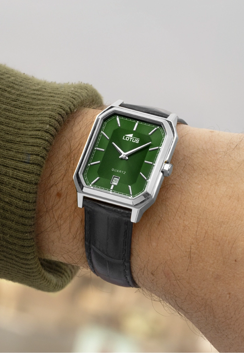 RELOJ 19080/3 LOTUS VERDE HOMBRE - 5