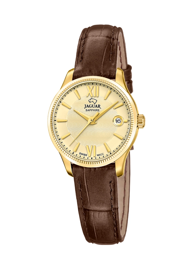 RELOJ J1058/3 JAGUAR SWISS DORADO MUJER - 1