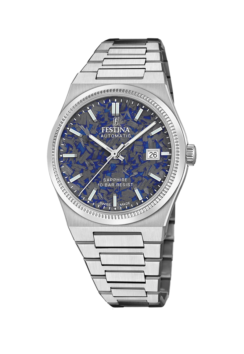 RELOJ F20028/A FESTINA SWISS AZUL HOMBRE AUTOMATICO - 1