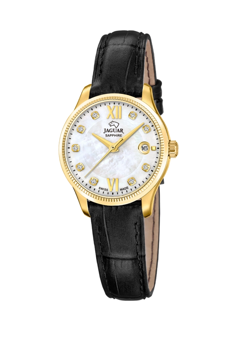 RELOJ J1058/2 JAGUAR SWISS PLATEADO MUJER - 1