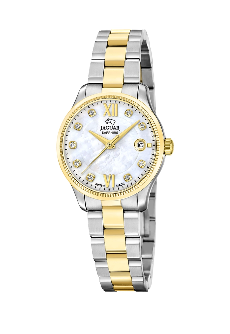RELOJ J1059/2 JAGUAR SWISS BLANCO MUJER - 1