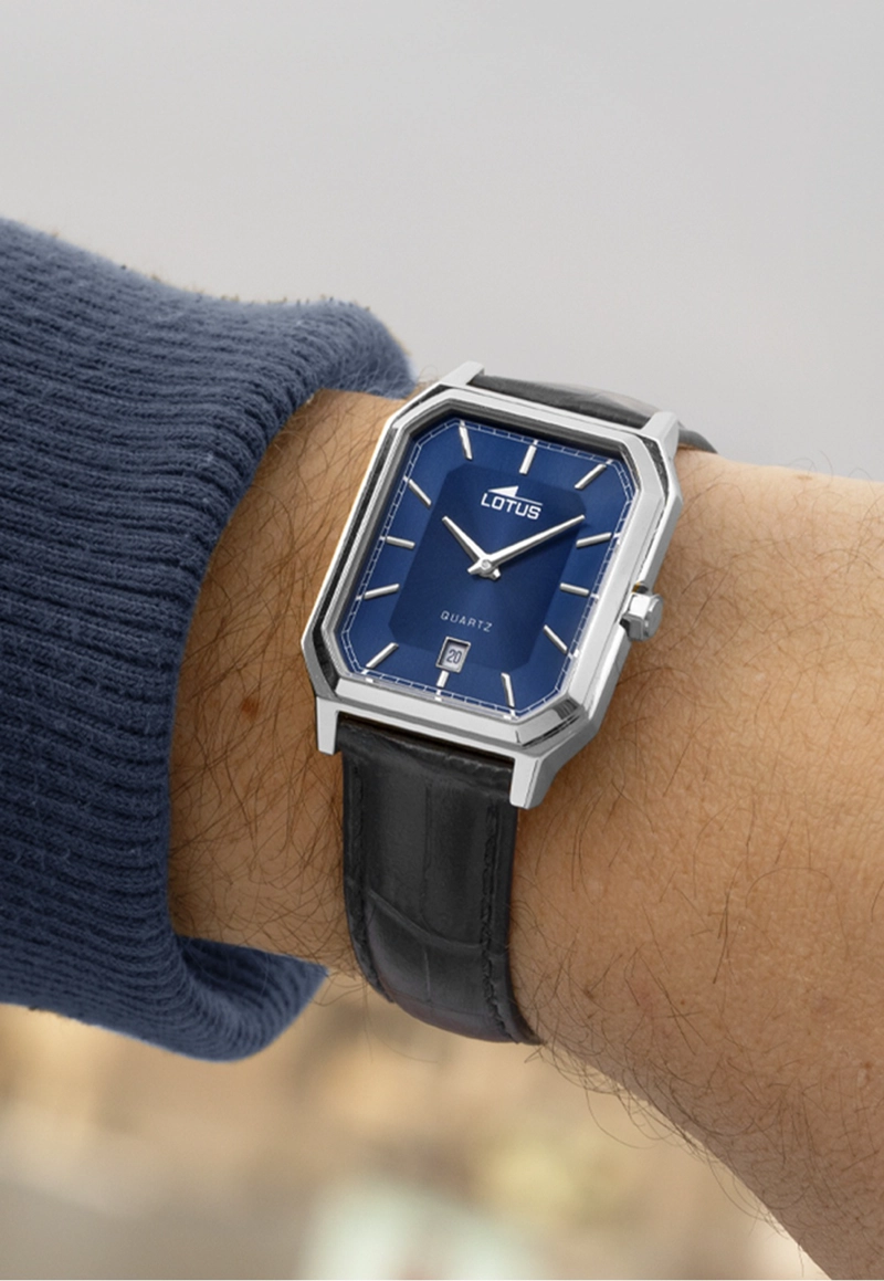 RELOJ 19080/2 LOTUS AZUL HOMBRE - 5