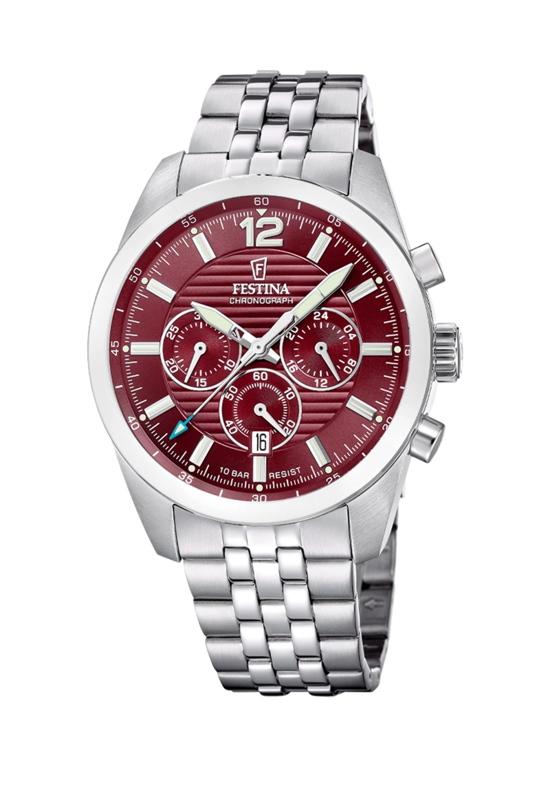 RELOJ F20742/6 FESTINA ROJO HOMBRE TIMELESS CHRONOGRAPH - 1