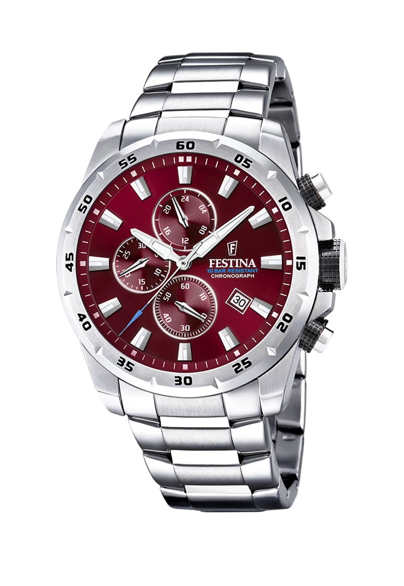 RELOJ F20463/5 FESTINA ROJO HOMBRE TIMELESS CHRONOGRAPH - 1