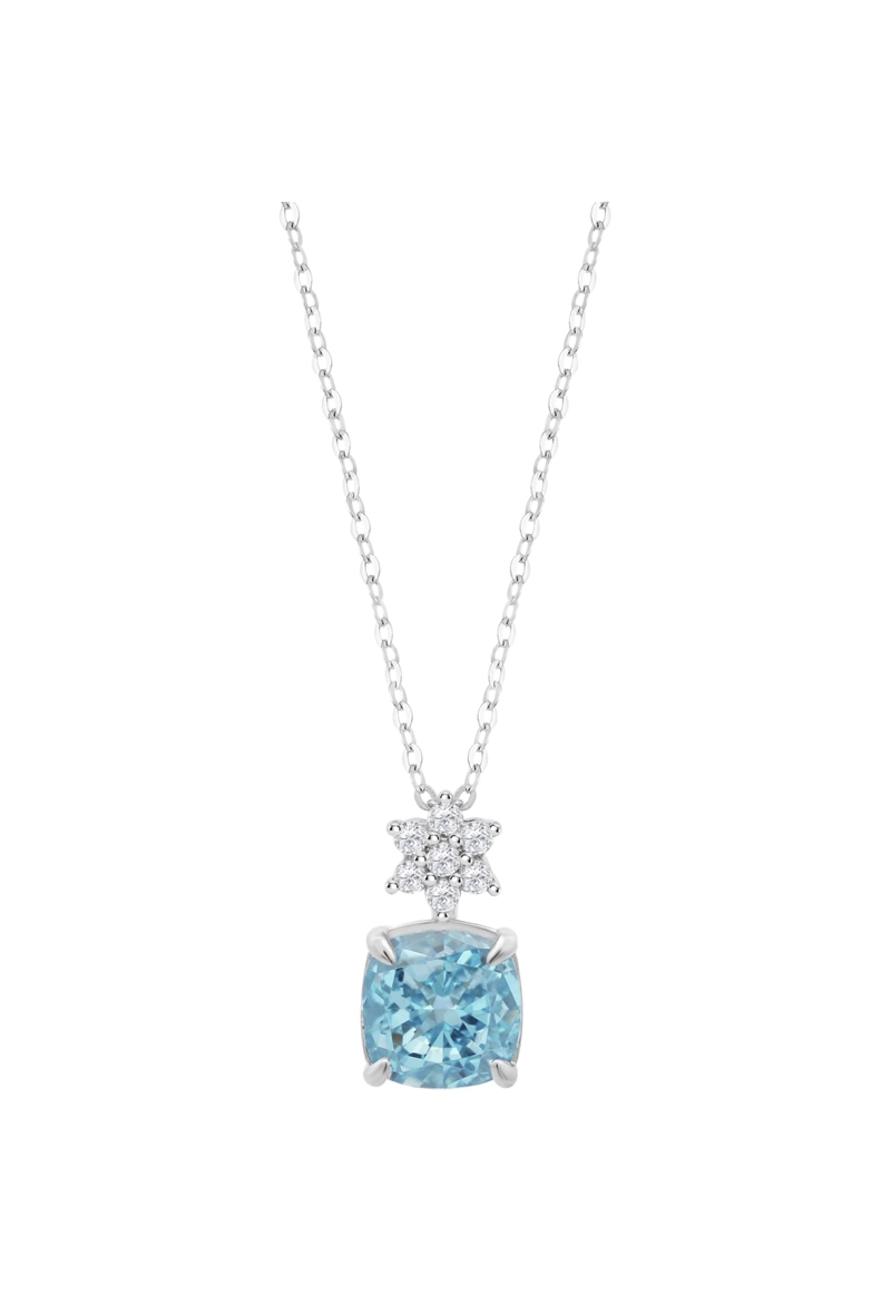 COLLAR LP3903-1/2 LOTUS SILVER CELESTE MUJER FANTASY - 1