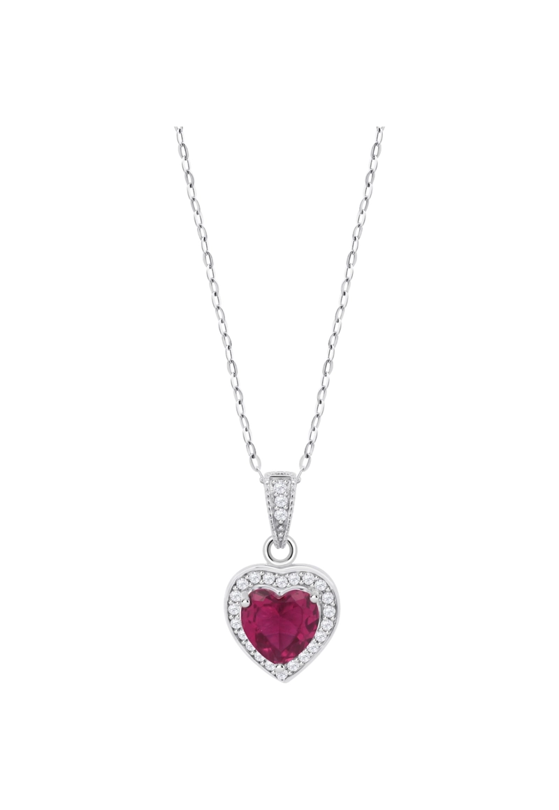 COLLAR LP3784-1/3 LOTUS SILVER ROSADO MUJER MOMENTS - 1