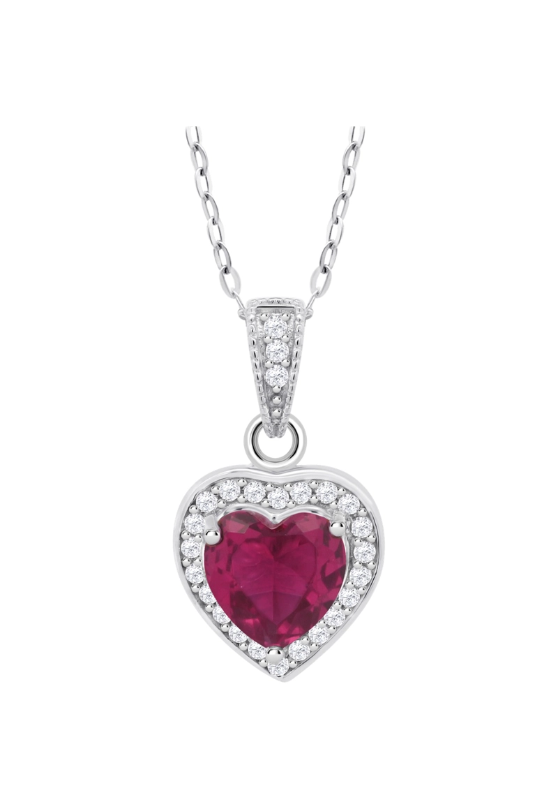 COLLAR LP3784-1/3 LOTUS SILVER ROSADO MUJER MOMENTS - 2