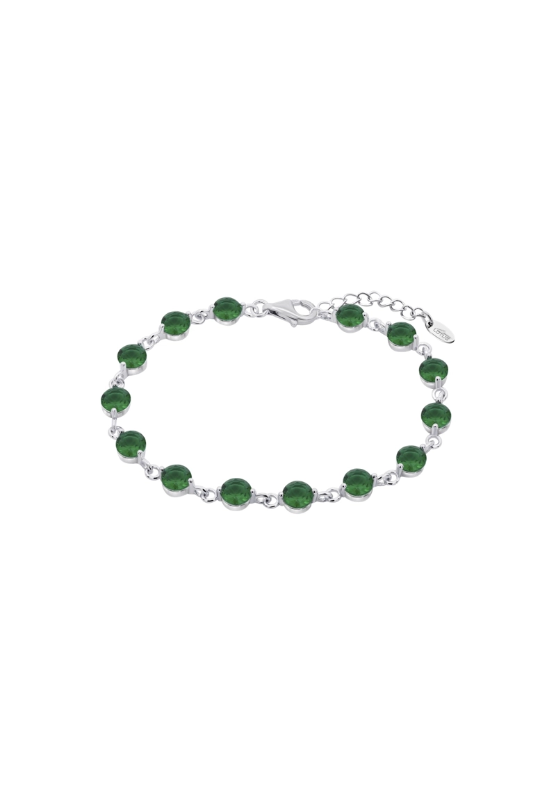 PULSERA LP1788-2/6 LOTUS SILVER VERDE MUJER FANTASY - 1